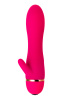 Вибратор TOYFA A-Toys, с клиторальным стимулятором, силикон, розовый, 15,0 см, Ø 3,2 см