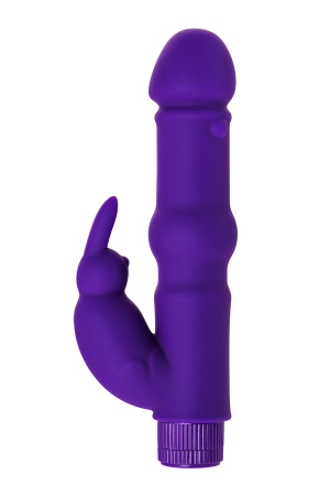 Вибратор нереалистичный TOYFA A-Toys, силикон, фиолетовый, 18 см