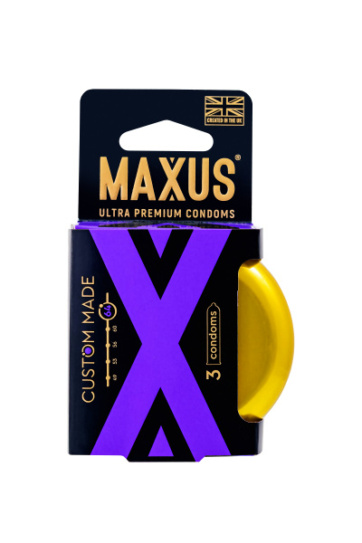 Презервативы Maxus Custom Made 64 гладкие X-Edition, 3 шт