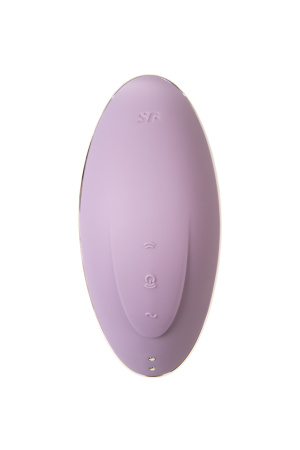 Вакуум-волновой бесконтактный стимулятор клитора Satisfyer Vulva Lover 1, силикон, фиолетовый