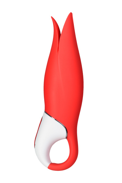 Вибратор нереалистичный Satisfyer Vibes Power Flower, красный