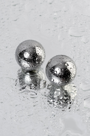 Вагинальные шарики, металлические TOYFA Metall, Ø 3 см, 224 гр