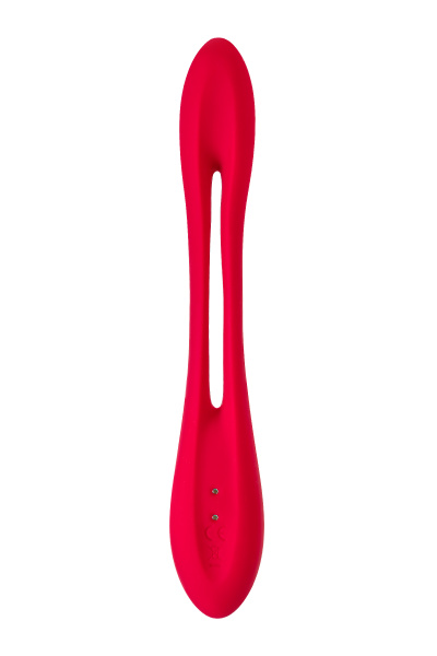 Многофункциональный вибратор для пар Satisfyer Elastic Joy, красный